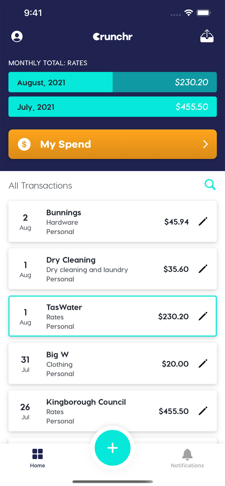 Crunchr screenshot
